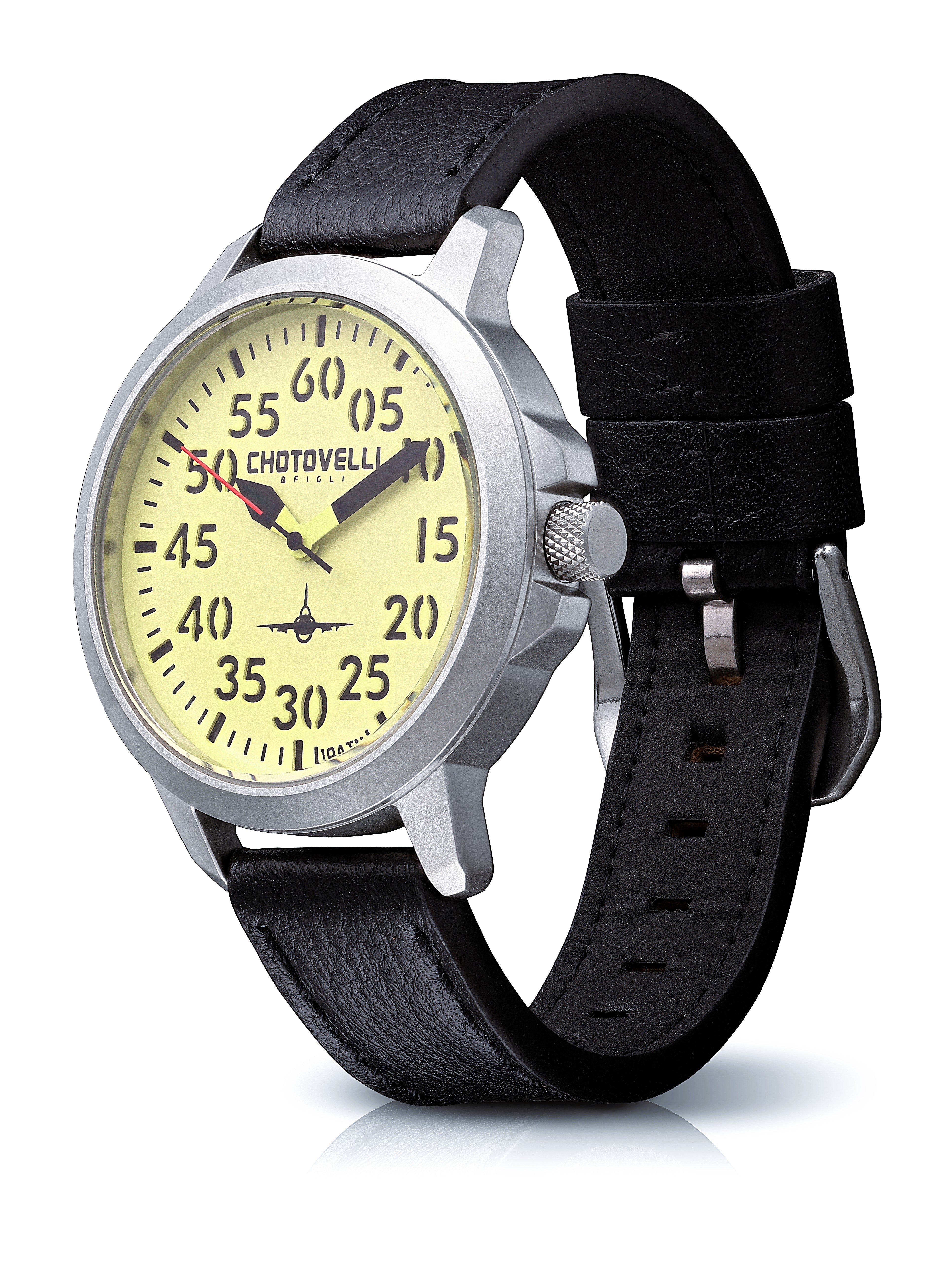 AL 3300-5 Aviator Watch | Premium Pilot Watch | Chotovelli & Figli