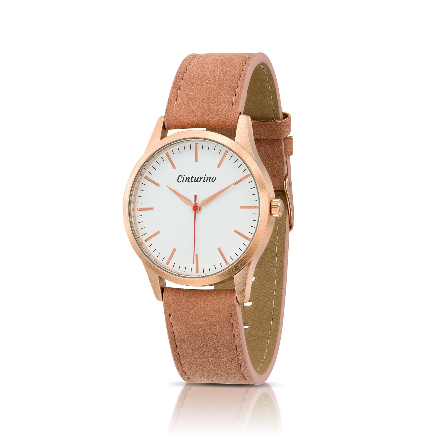 Tan Leather Watch | Casual Leather Watch | Chotovelli & Figli