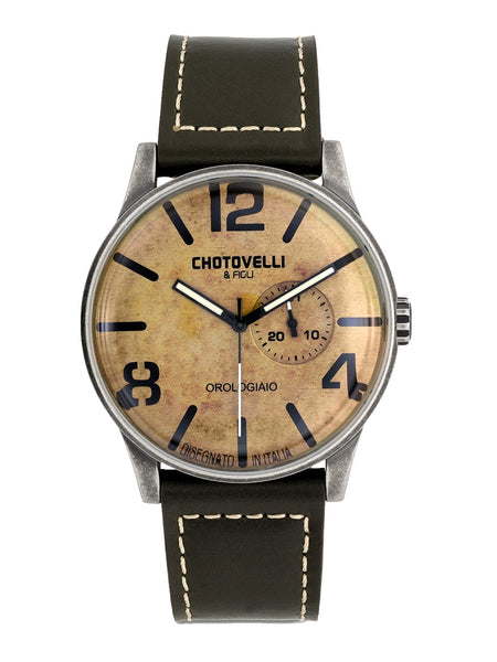 Mecha-Quartz Pilot Watch | Vintage Navy Watch | Chotovelli & Figli
