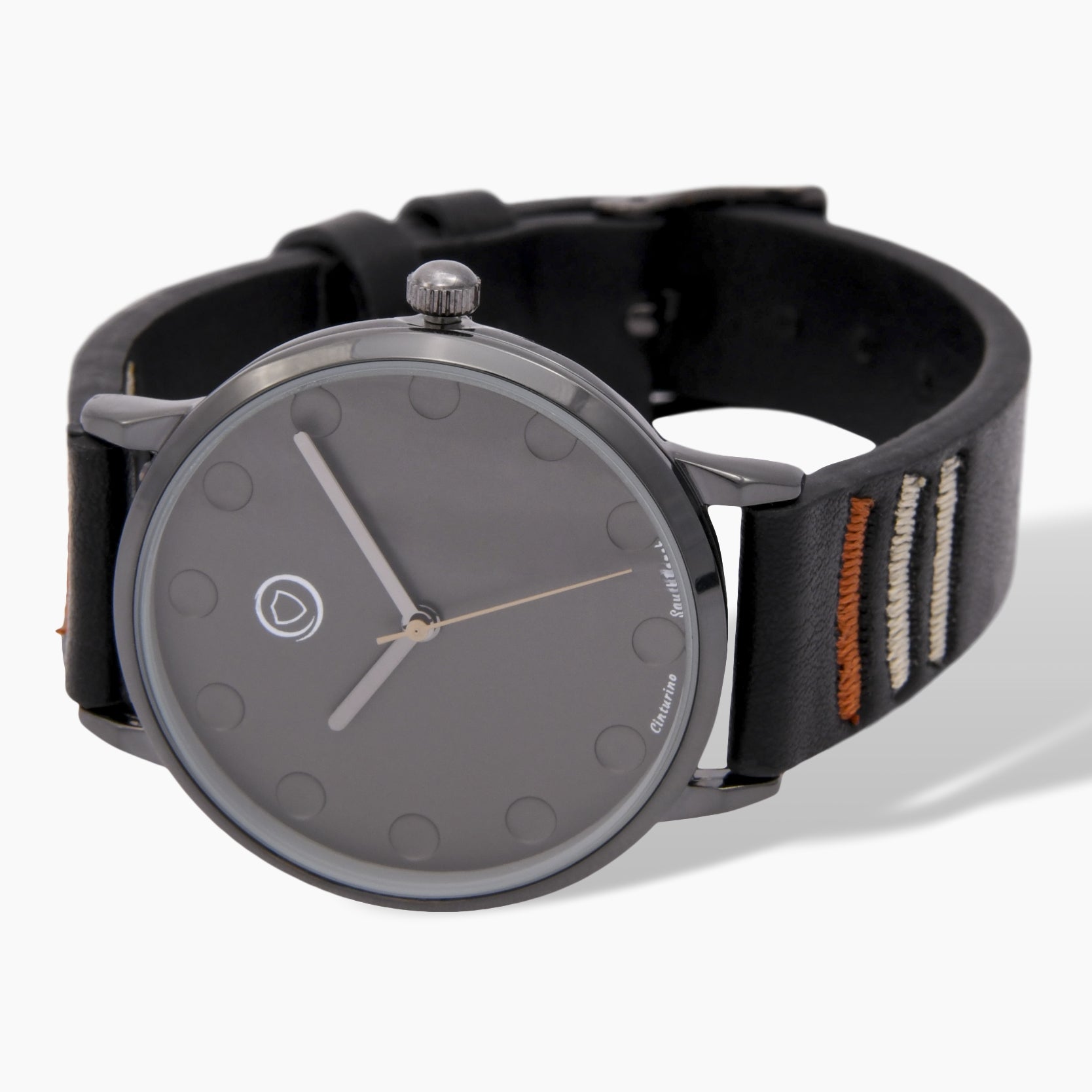 Women's Black Watch | Leather Strap Watch | Chotovelli & Figli