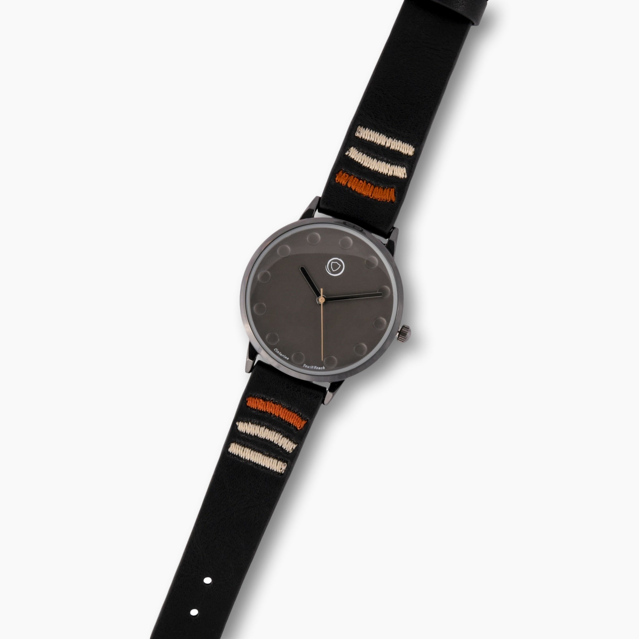 Women's Black Watch | Leather Strap Watch | Chotovelli & Figli