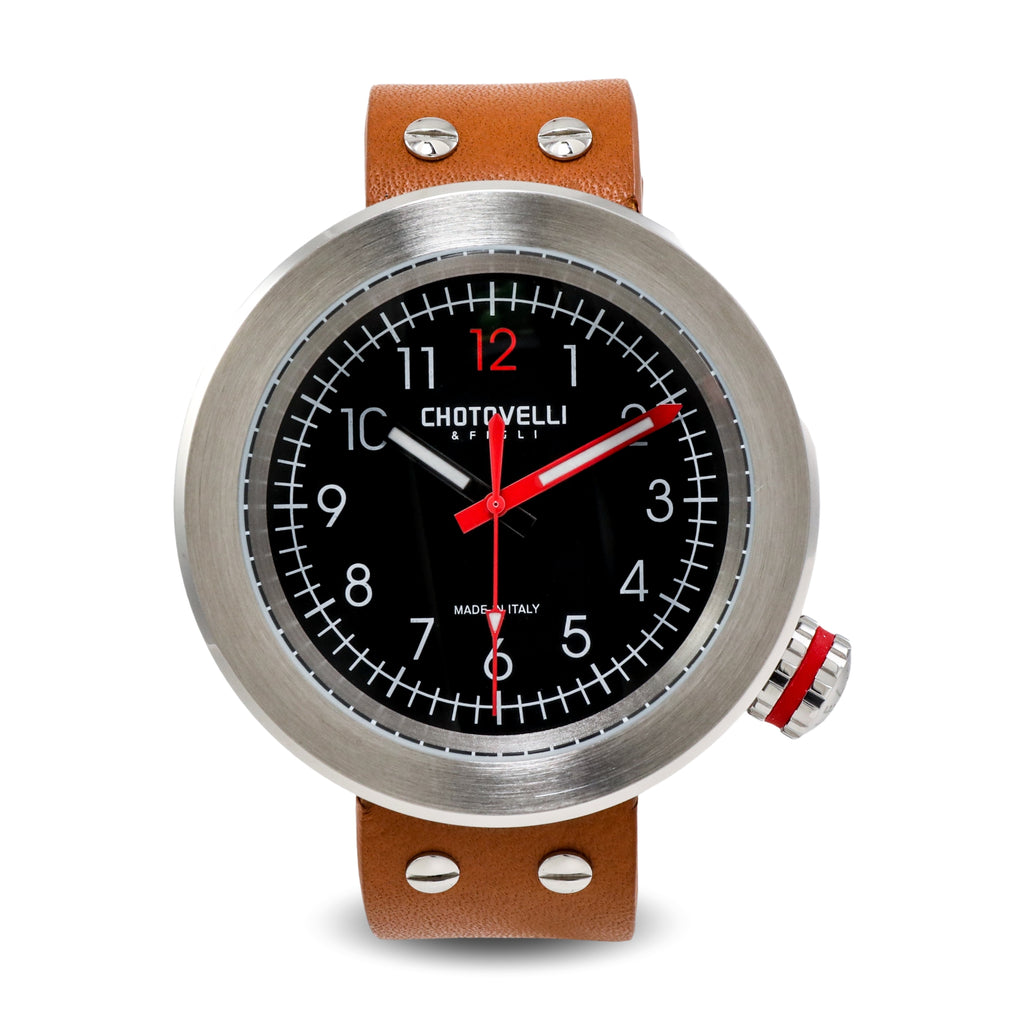 8800-1 Gauge Aviator Watch | Aviator Pilot Watch | Chotovelli & Figli