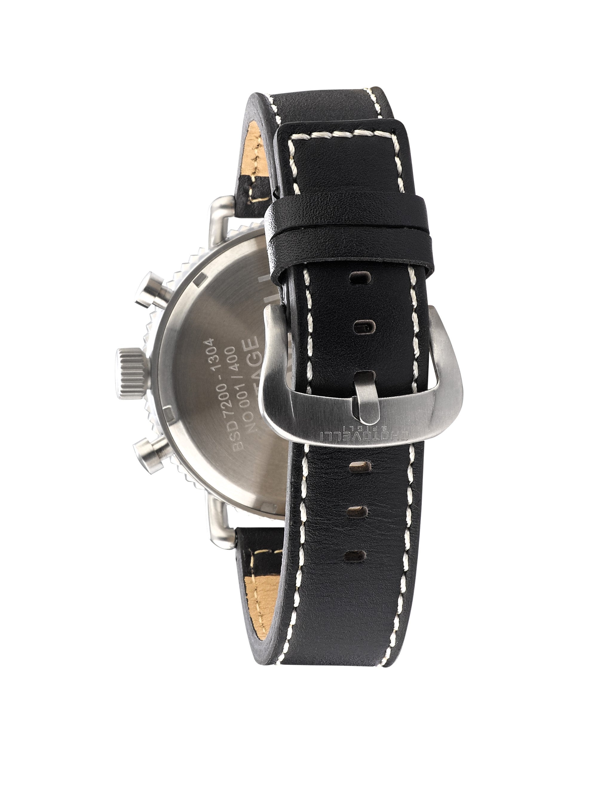 Aviator Leather Watch | Sapphire Crystal Watch | Chotovelli & Figli
