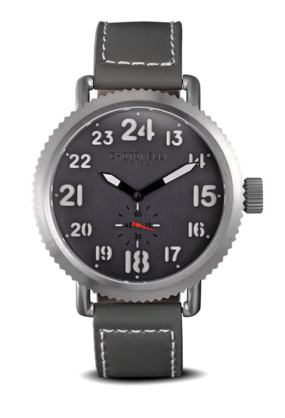 Matte Dial Watch | Leather Strap Watch | Chotovelli & Figli