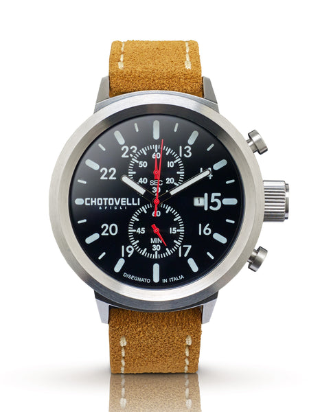 747-12 Big Pilot Watch | Unique Aviator Watches | Chotovelli
