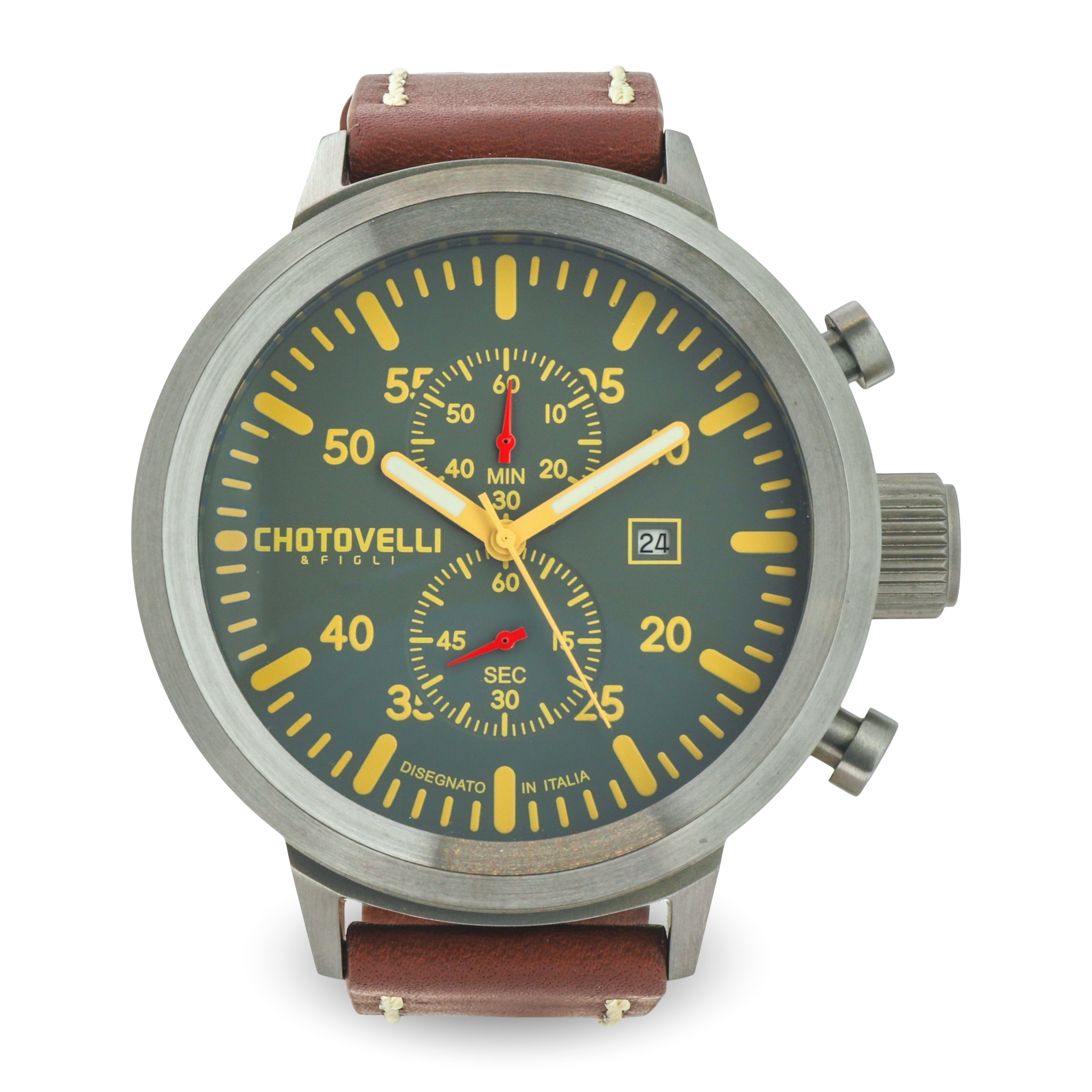 747-13 Big Pilot Watches - Chotovelli & Figli
