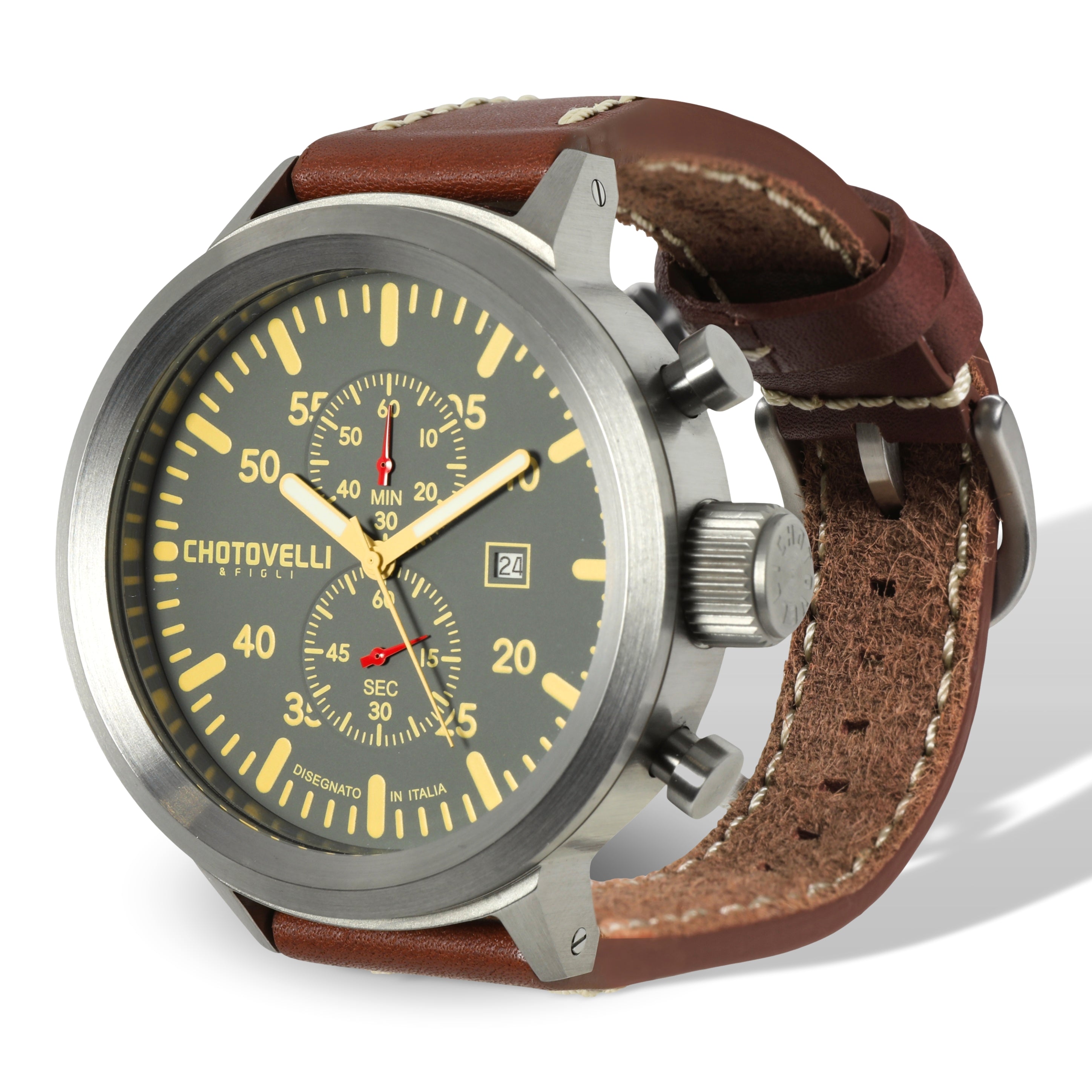 747-13 Big Pilot Watches - Chotovelli & Figli