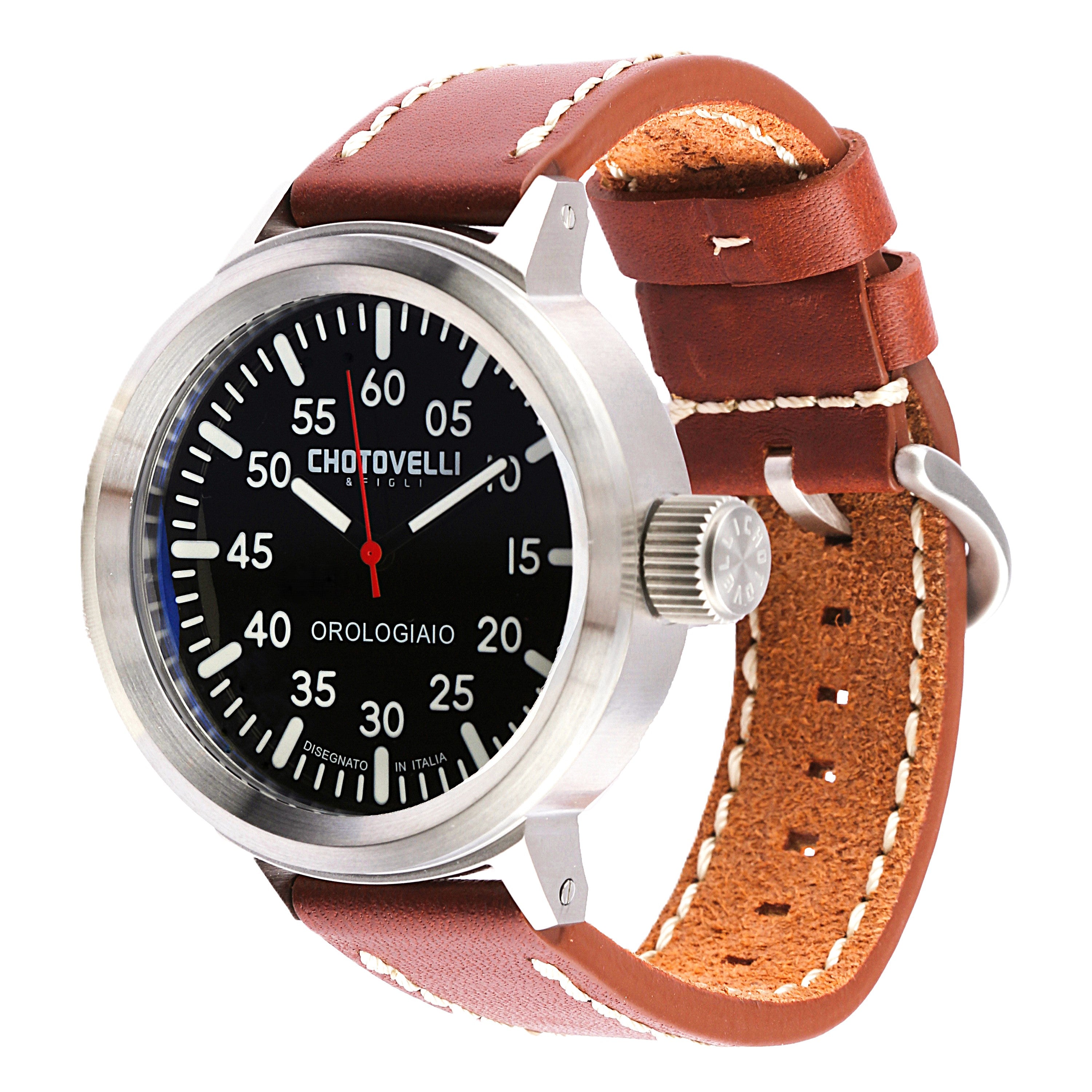 747-3 Big Pilot Watches - Chotovelli & Figli