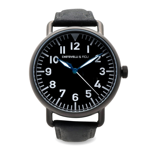 Luxury Pilot Watch | Aviation Style Watch | Chotovelli & Figli