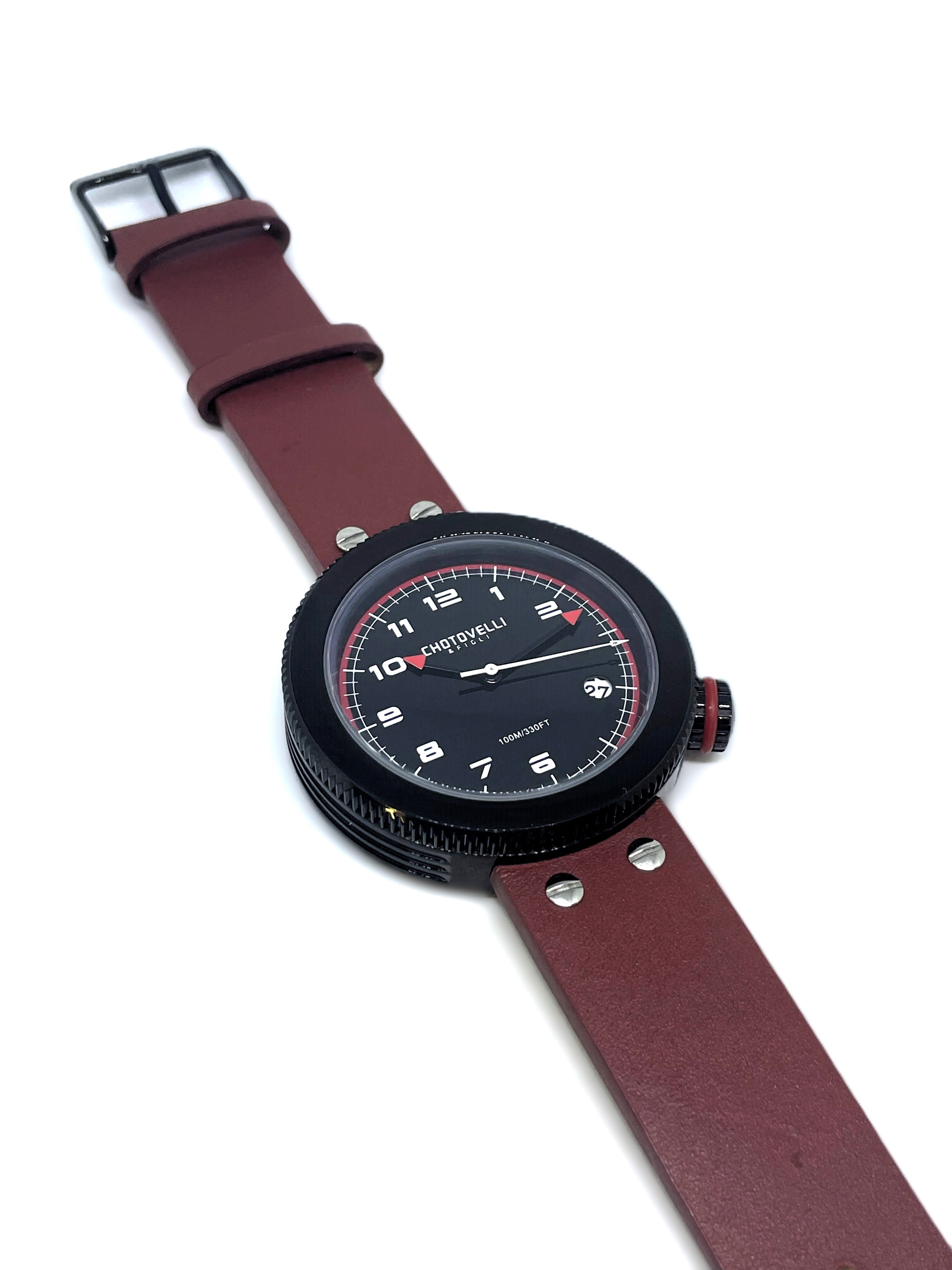 Men's Gauge Watch | 8000-5 Gauge Watch | Chotovelli & Figli