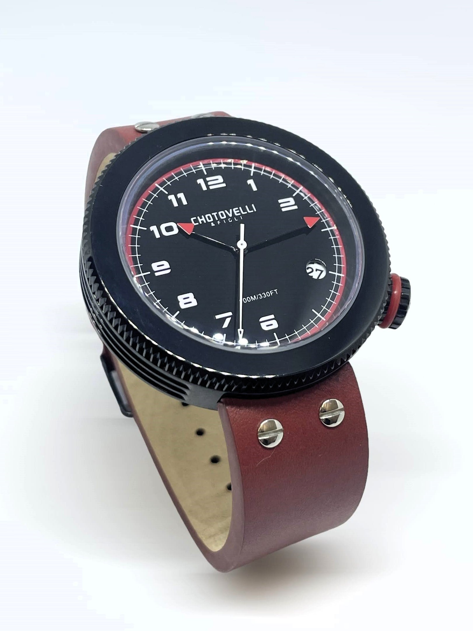 Men's Gauge Watch | 8000-5 Gauge Watch | Chotovelli & Figli