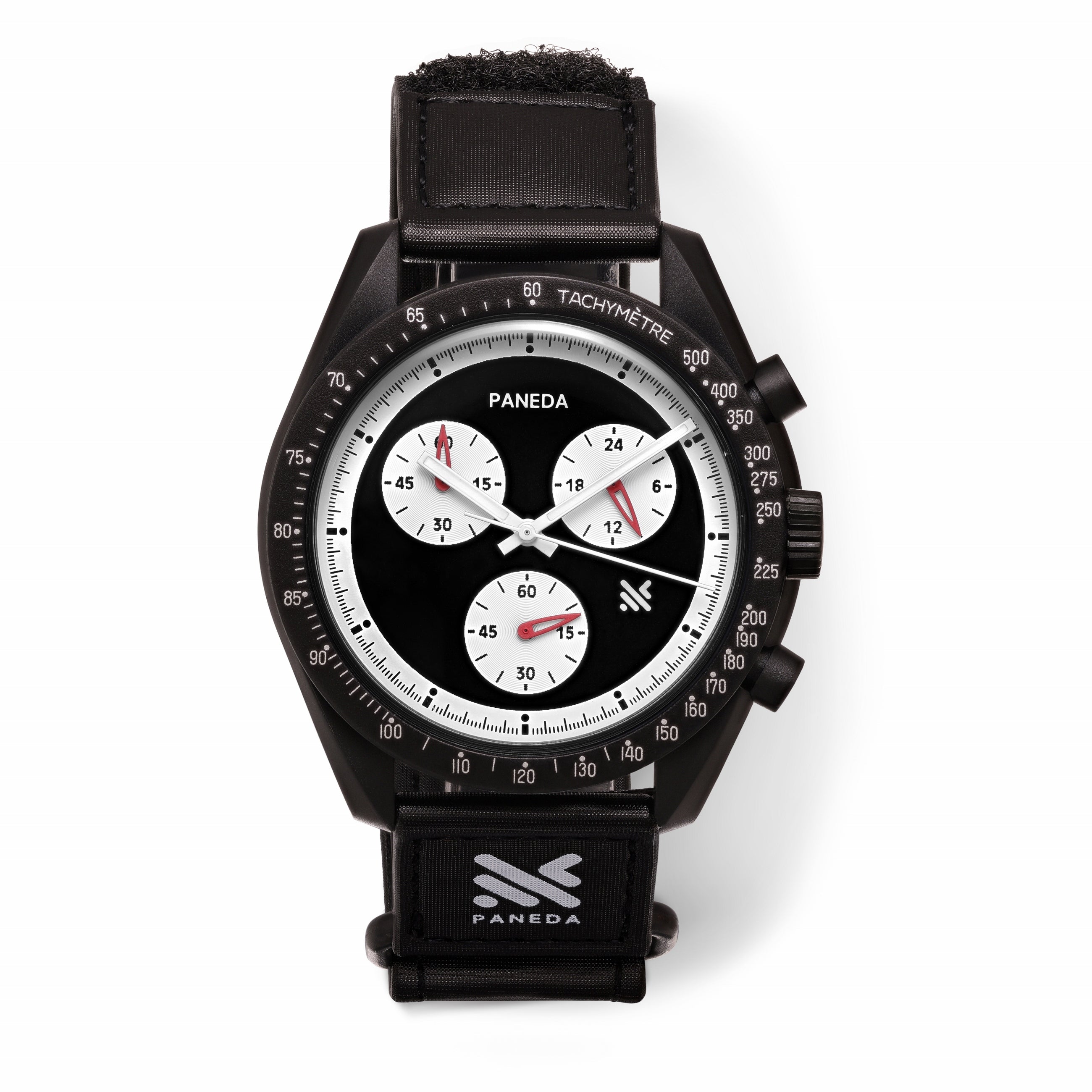 Black Paneda Chronograph | Bioceramic watches | Chotovelli