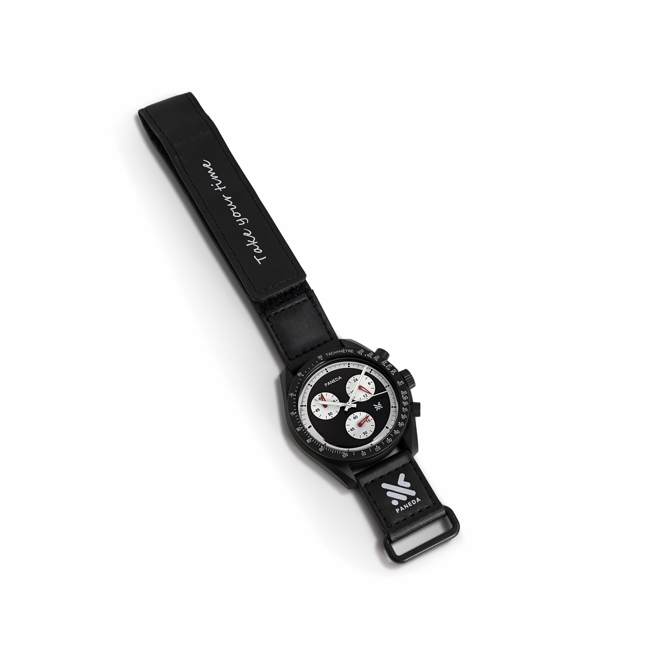 Black Paneda Chronograph | Bioceramic watches | Chotovelli