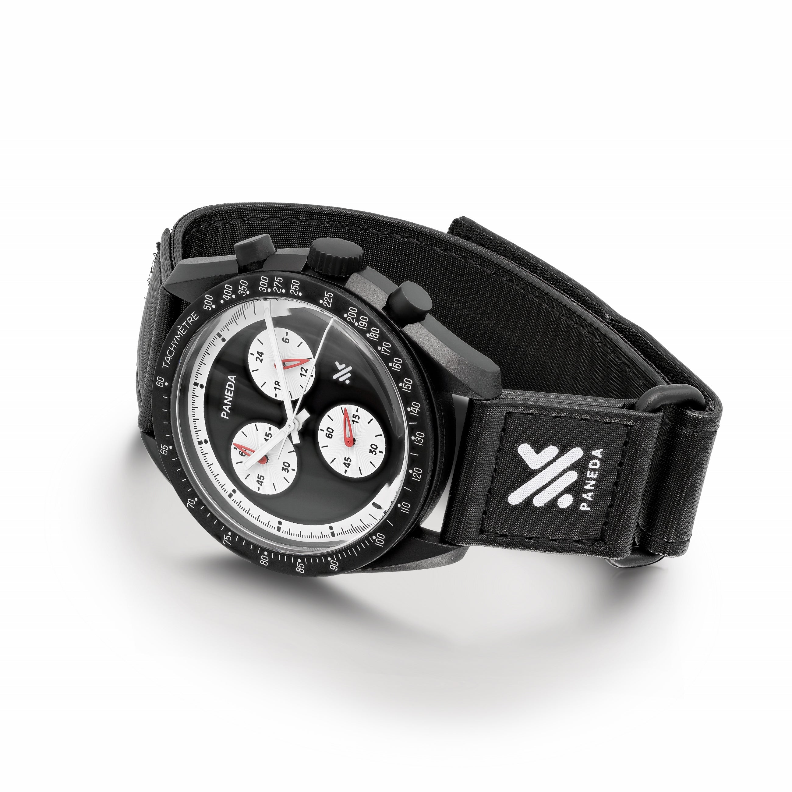 Black Paneda Chronograph | Bioceramic watches | Chotovelli