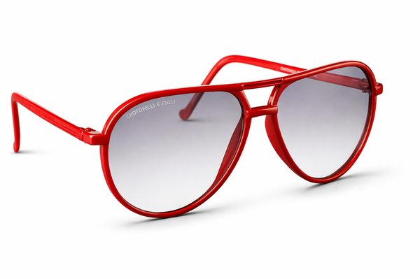 Red Smoke Sunglasses | Aviator Sunglasses | Chotovelli  display picture 3