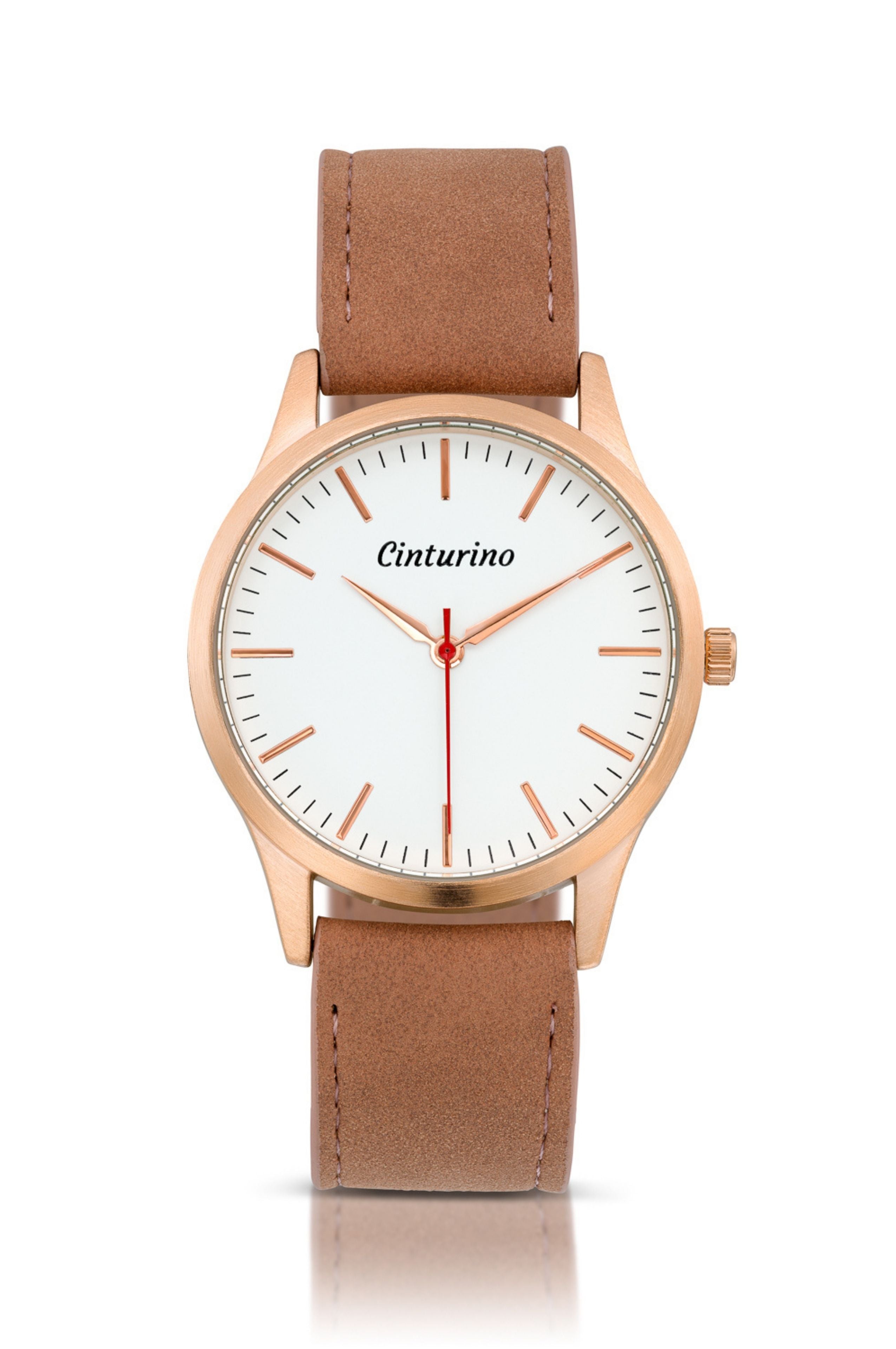 Tan Leather Watch | Casual Leather Watch | Chotovelli & Figli