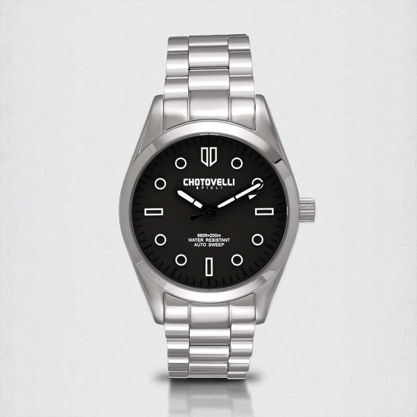 Automatic Pilot Watch | Water-Resistant Wristwatch | Chotovelli & Figli