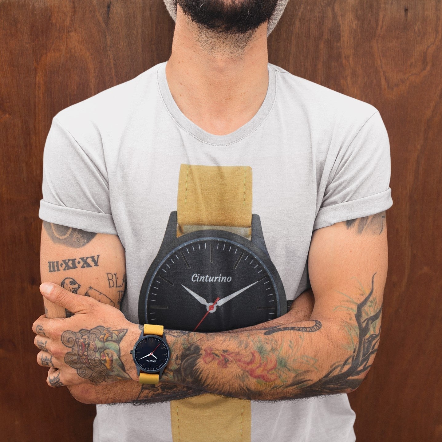Stylish Leather Watch | Leather Strap Watch | Chotovelli & Figli