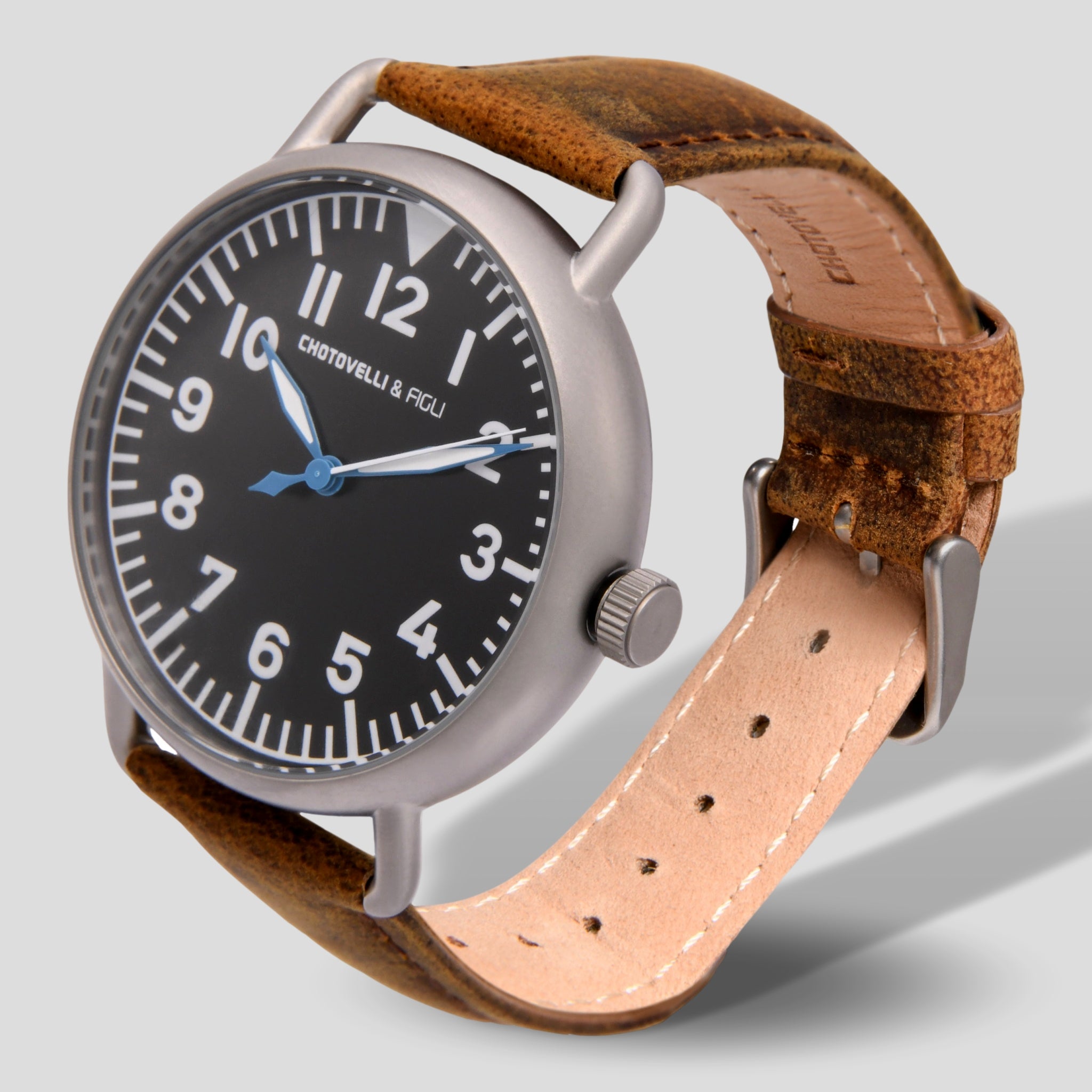 Mecha Quartz Watch | Flieger Watch | Unisex Watch | Chotovelli & Figli