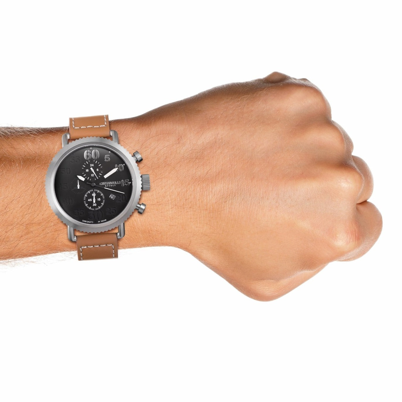Aviator Leather Watch | Sapphire Crystal Watch | Chotovelli & Figli